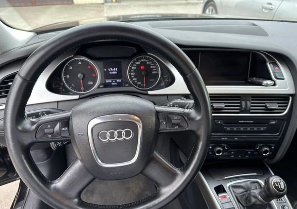 Audi A4 cena 36600 przebieg: 205000, rok produkcji 2008 z Sławno małe 121